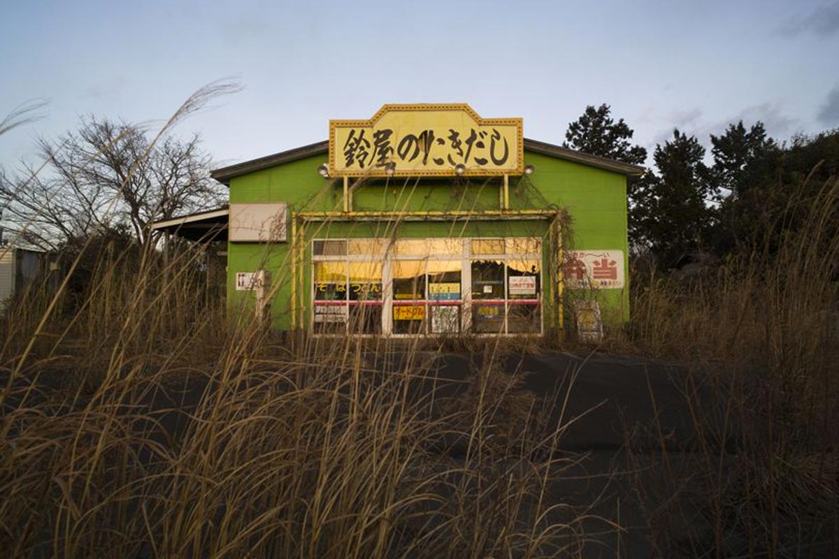 restaurante abandonado fukushima desastre nuclear