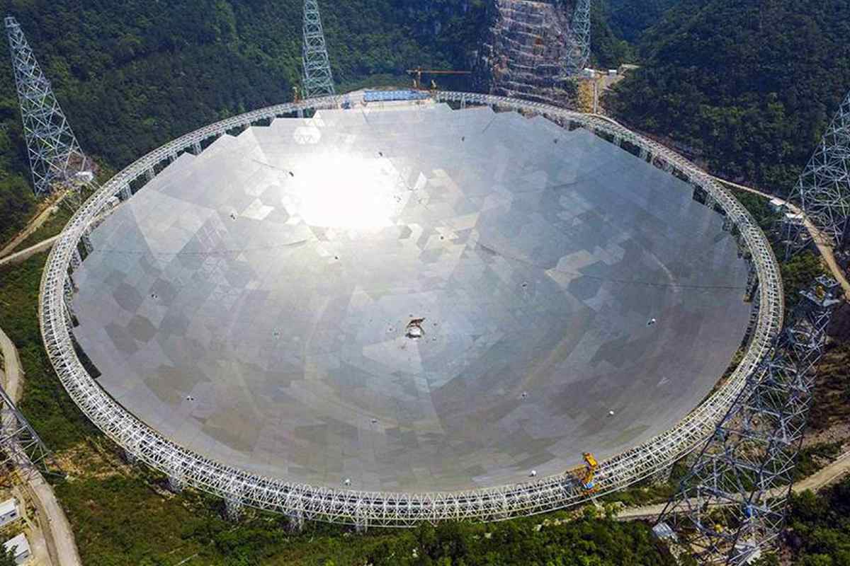 ¿Un radiotelescopio gigante en China acaba de descubrir extraterrestres?