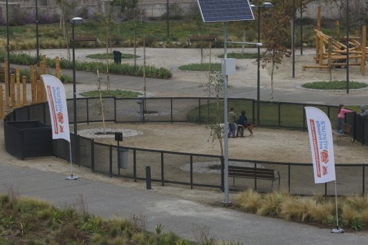Vitacura inauguró la Plaza de la Sustentabilidad